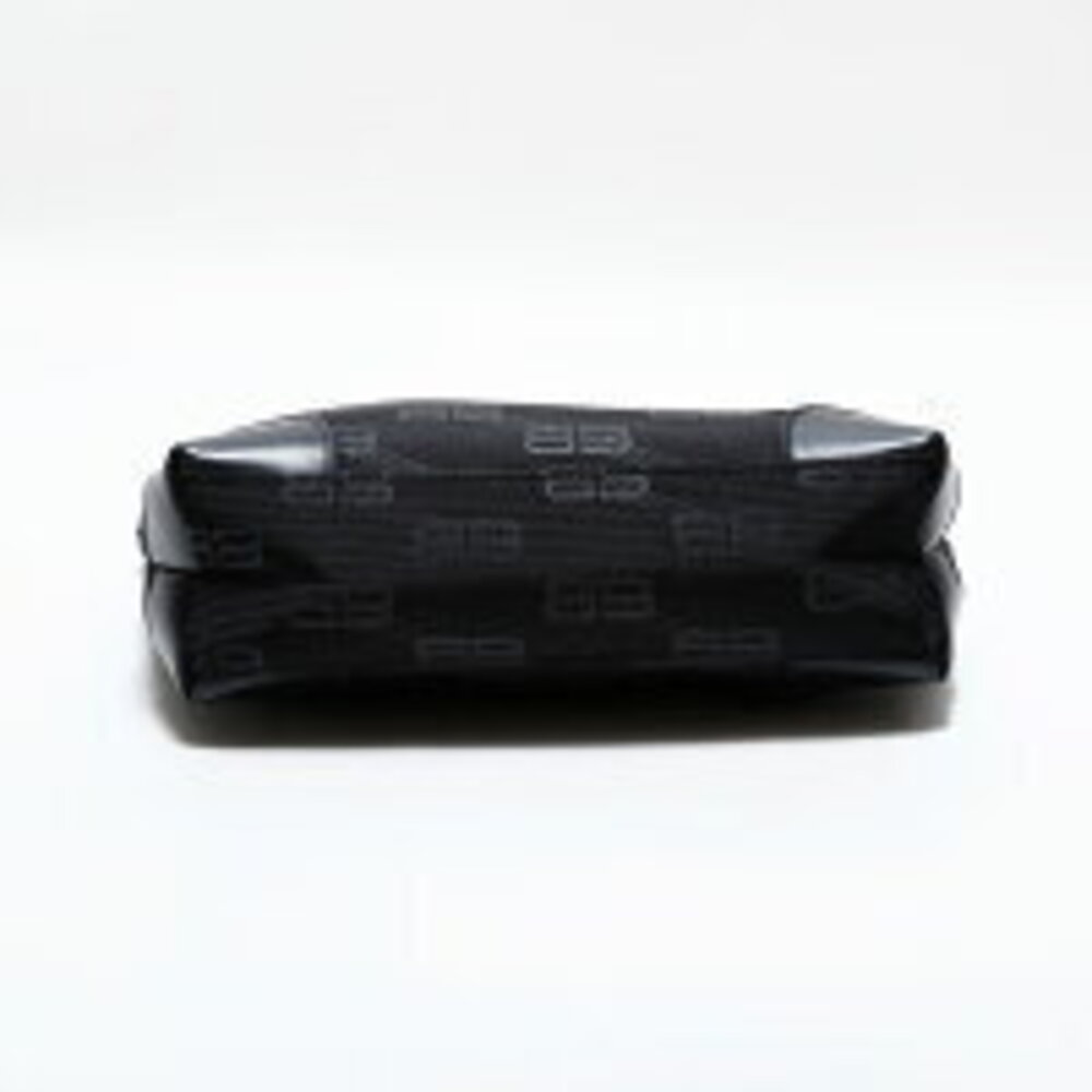 Balenciaga logo canvas shoulder bag black - Picture 8 of 13